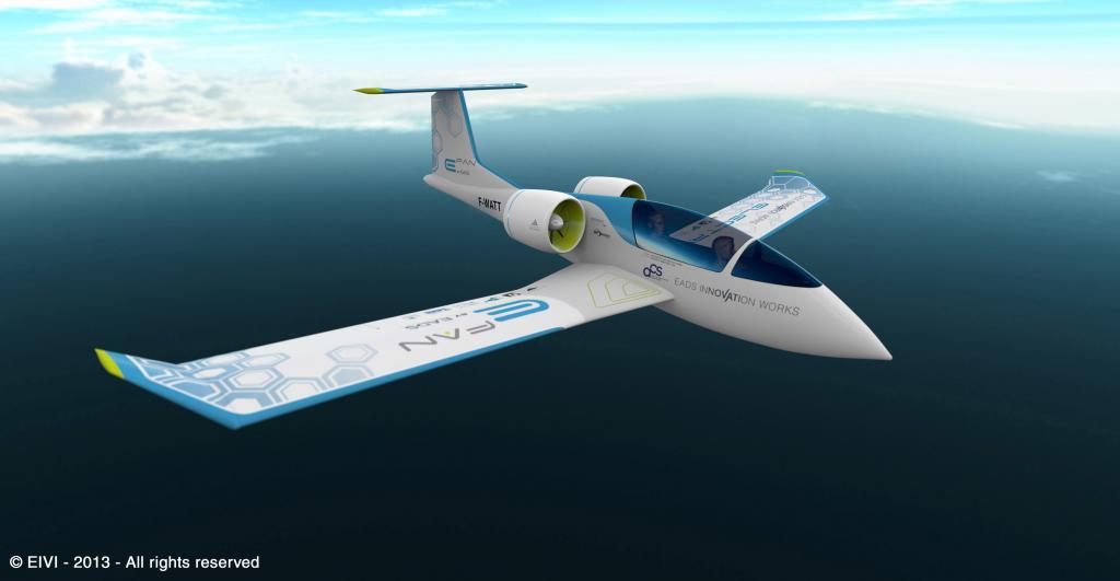 Electronic Airbus built two seater aeroplaine, currently in service as a training aircraft